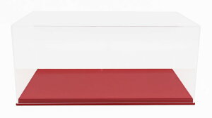 ~jJ[p fBXvCP[X 1/18 vX`bNfBXvCP[X vx[X bh 45.8 cm × 25.1 cm × 20.6 cm ( 18.5 cm) VETRINA PLASTIC DISPLAY SYNTHETIC LEATHER BASE RED 45.8 cm × 25.1 cm × 20.