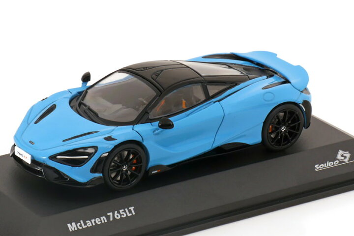 楽天市場】ソリド 1/43 マクラーレン 765 LT 2020 ライトブルーSolido 