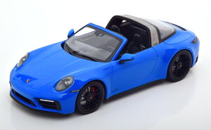 �~�j�`�����v�X 1/18 �|���V�F 911 (992) �^���K4 GTS 2021 �u���[Minichamps 1:18 Porsche 911 (992) Targa 4 GTS 2021 blue