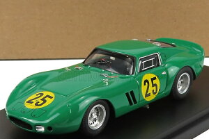 REMEMBER 1/43 tF[ 250 GTO N[y ch.4491GT #25 500km Xp 1964REMEMBER 1:43 FERRARI 250 GTO COUPE ch.4491GT N 25 500km SPA 1964 D.PIPER