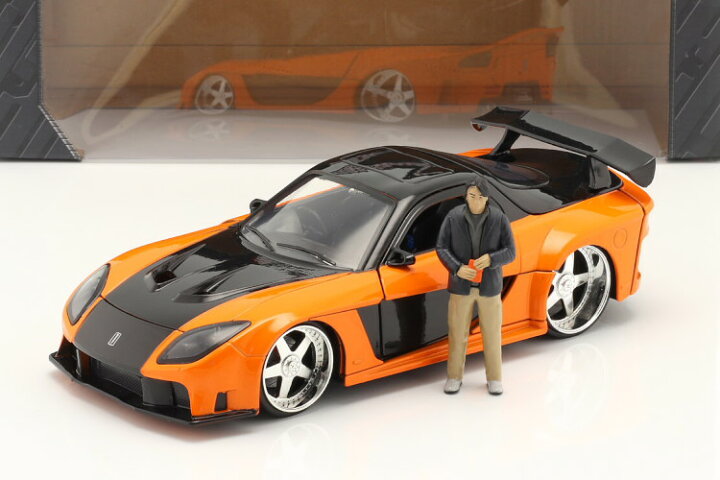 楽天市場 ジャダトイズ 1 24 マツダ Rx 7 ワイドボディー 映画 ワイルド スピードx3 Tokyo Drift 06 フィギュア付き ハン ルー 1995jadatoys 1 24 Mazda Rx 7 Widebody Movie The Fast And The Furious Tokyo Drift 06 With Figure Han Lue 1995