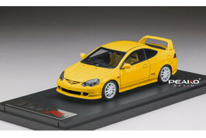 s[R 1/43 z_ CeO ^CvR (DC5) TCgCG[ JX^}CYJ[o[W 100PEAKO MODEL 1:43 Honda INTEGRA Type R (DC5) Sunlight Yellow Customized Color Version Limited Edition 100pcs.