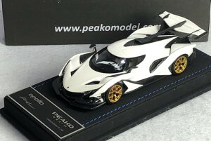 �s�[�R 1/43 �A�|�� �I�[�g���[�r�� �A�|�� IE �p�[���z���C�g 50�����PEAKO MODEL 1:43 Apollo Automobil Apollo IE Pearl White 50pcs. Limited Edition