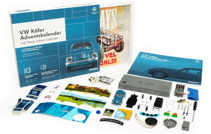 Franzis 1/43 tHNX[Q Ahxg J_[ VW r[g u[ 1970Franzis 1:43 Volkswagen Advent calendar VW Beetle blue 1970