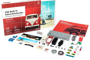 Franzis 1/43 tHNX[Q AhxgJ_[ VW Bulli T1 zCg / bh 1963Franzis 1:43 Volkswagen Advent calendar VW Bulli T1 white / red 1963