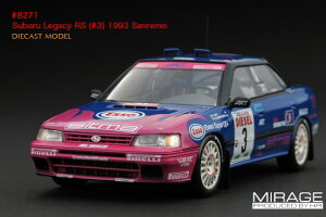 HPI RACING 1/43 Xo KVB RS #3 T[ 1993HPI RACING 1:43 Subaru Legacy RS #3 Sanremo Rally 1993