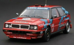 HPI RACING 1/43 �����`�A �f���^ HF �C���e�O���[�� �}�e�B�[�j 1984 �e�X�g�J�[HPI RACING 1:43 Lancia Delta HF Integrale Martini 1984 Test Car