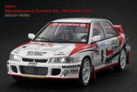 HPI RACING 1/43 三菱 ランサー エボ #8 モンテカルロラリー 1993HPI RACING 1:43 Mitsubishi Lancer Evo #8 Monte Carlo Rally 1993