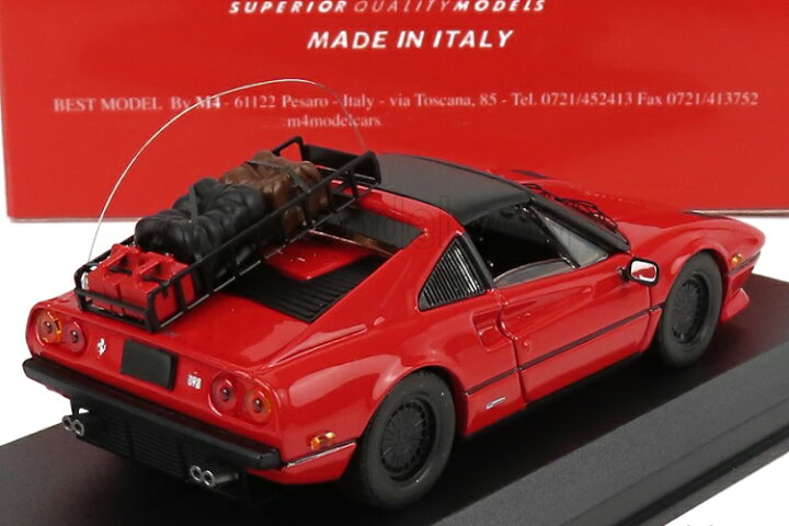 楽天市場】ベストモデル 1/43 フェラーリ 308 GTSi アメリカ 1982 