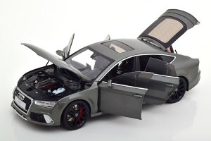 Keng Fai 1/18 AEfB RS7 4.0T X|[cobN C7 2016 ^bNO[KengFai 1:18 Audi RS7 4.0T Sportback C7 2016 grey-metallic