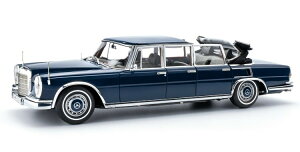 CMC 1/18 �����Z�f�X�x���c 600 �v���}�� �����h�[���b�g W100 1965 �u���[CMC 1:18 Mercedes-Benz 600 Pullman Landaulet (W100) 1965 blue