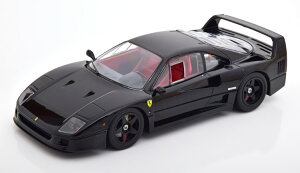KK-Scale 1/18 tF[ F40 CgEFCg 1990 ubNKK-Scale 1:18 Ferrari F40 Lightweight 1990 black