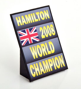 F1 WFh 1/18 sbg{[h EFg}CX^[ 2008 n~gF1 Legends 1:18 Pitboard Weltmeister 2008 Hamilton