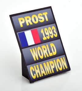 F1 WFh 1/18 sbg{[h EFg}CX^[ 1993 vXgF1 Legends 1:18 Pitboard Weltmeister 1993 Prost