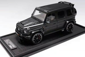 モーターへリックス 1/18 メルセデスベンツ Gクラス G63 6.0 ツインターボ 800 ブラバス (789 CV) 2019 マットブラックMOTORHELIX 1:18 MERCEDES BENZ G-CLASS G63 6.0 BITURBO 800 BRABUS (789 CV) 2019 MATT BLACK