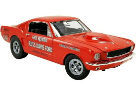 ACME 1/18 フォード USA マスタング クーペ A / FX ガス ロンダ ラスデビッド フォード 1965 1260台限定ACME 1:18 FORD USA MUSTANG COUPE A/FX GAS RONDA RUSS DAVID FORD 1965 RED LIMITED 1260 ITEMS