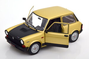 \h 1/18 AEgrAL A112 Aog 1980 S[f ubNSolido 1:18 Autobianchi A112 Abarth 1980 golden black