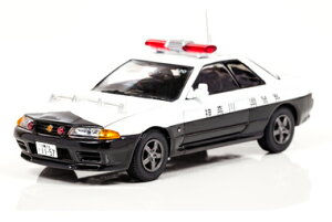 RAI'S 1/43 ���Y �X�J�C���C�� GT-R (R32) 1993 �_�ސ쌧�x�@�������H��ʌx�@���ԗ�RAI'S 1:43 NISSAN