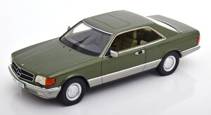 Cult Scale 1/18 ZfXExc 380 SEC C126 1982 O[^bNCult Scale 1:18 Mercedes Benz 380 SEC C126 1982 GreenMetallic