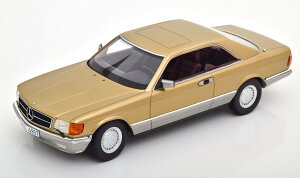 Cult Scale 1/18 ZfX 380 SEC C126 N[y 1982 S[fCult Scale 1:18 Mercedes 380 SEC C126 Coupe 1982 golden
