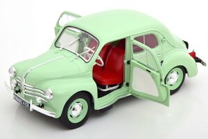 �\���h 1/18 ���m�[ 4CV 1955 ���C�g�O���[�� �J��Solido 1:18 Renault 4CV 1955 lightgreen