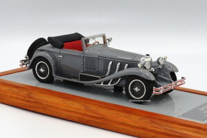 CI 1/43 ZfXExc 710SS [hX^[ JuI JX^[j I[v 1929 O[Ilario 1:43 Mercedes-Benz 710SS Roadster Cabriolet Castagna Open 1929 Grey