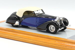 CI 1/43 uKbeB ^Cv 57 JuI XeBI V[Y2 1935 u[ ubNIlario 1:43 Bugatti Type 57 Cabriolet Stelvio Serie 2 1935 Blue/Black