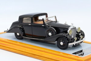 �C�����I 1/43 ���[���X���C�X �t�@���g�� 3 �Z�_���J�h�r�� �t�[�p�[ 1937 �u���b�NIlario 1:43 Rolls Royce Phantom 3 Sedanca De Ville Hooper 1937 Black
