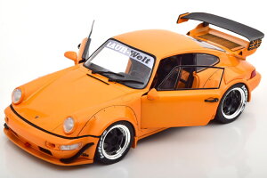 \h 1/18 |VF 911 (964) RWB t Fg qrL 2016 IW^bN JSolido 1:18 Porsche 911 (964) RWB Rauh Welt Hibiki 2016 orange-metallic