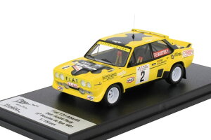 TROFEU 1/43 tBAbg 131 Aog #2 ubN h Xp 1981TROFEU 1:43 FIAT 131 ABARTH #2 BOUCLES DE SPA 1981 JEAN-MARIE DIDI COLS / ANDRE PAULY