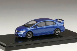 zr[Wp 1/64 z_ VrbN ^CvR FD2 2007 rrbh u[p[HOBBY JAPAN 1:64 Honda Civic Type-R FD2 2007 Vivid Blue Pearl