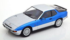 KK-SCALE 1/18 |VF 924 ^[{ Vo[ u[KK-Scale 1:18 Porsche 924 Turbo silver blue