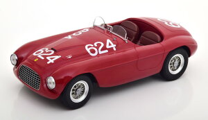 KK-SCALE 1/18 �t�F���[�� 166 MM �D�� �~�b���~���A 1949KK-Scale 1:18 Ferrari 166 MM Winner Mille Miglia 1949 Biondetti/Salani
