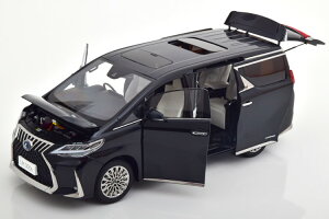 Keng Fai 1/18 NTX LM300h RHD ubN^bN Enh JKengFai 1:18 Lexus LM300 h RHD blackmetallic
