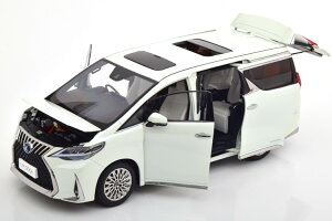 Keng Fai 1/18 NTX LM300h RHD zCg^bN Enh J LEXUS LM 300hKengFai 1:18 Lexus LM 300 h RHD whitemetallic