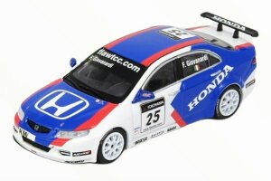 Inno Models 1/64 �z���_ �A�R�[�h ���[��R CL7 #25 �}�J�I WTCC 2006 �W�����@�i���f�BInno Models 1:64 Honda Accord Euro-R (CL7) #25 Macau WTCC 2006 Giovanardi