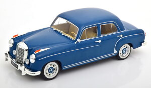 KK-SCALE 1/18 ZfX 220S W180 2 T[ 1956 Cgu[KK-Scale 1:18 Mercedes 220S W180II Saloon 1956 lightblue