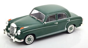 KK-SCALE 1/18 ZfX 220S W180 2 T[ 1956 O[KK-Scale 1:18 Mercedes 220S W180II Saloon 1956 green