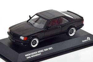 \h 1/43 ZfX 560 SEC C126 AMG Ch{fB ubNSolido 1:43 Mercedes 560 SEC C126 AMG Widebody black