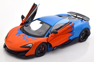 \h 1/18 }N[ 600LT F1 gr[g o[ 2019 IW u[^bN JSolido 1:18 McLaren 600 LT F1 Tribute Livery 2019 orange bluemetallic