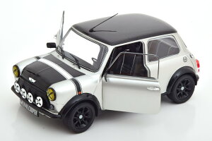\h 1/18 ~jN[p[ X|[c 1998 Vo[ ubN JSolido 1:18 Mini Cooper Sport 1998 silver black