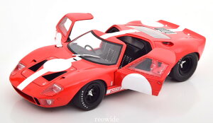 \h 1/18 tH[h GT40 MK1 #14 24 E} 1966 JSolido 1:18 Ford GT40 MK1 No 14 24h Le Mans 1966 Sutcliffe/Spoerry