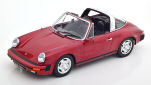 KK-SCALE 1/18 �|���V�F 911 SC �^���K 1978 �_�[�N���b�h���^���b�NKK-Scale 1:18 Porsche 911 SC Targa 1978 darkred-metallic