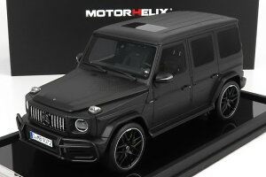 モーターヘリックス 1/18 メルセデスベンツ Gクラス G63 AMG (W463) V8 ツインターボ 2019 マットブラックMOTORHELIX 1:18 MERCEDES BENZ G-CLASS G63 AMG (W463) V8 BITURBO 2019 MATT BLACK