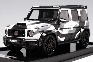 モーターへリックス 1/18 メルセデス ベンツ G クラス ブラバス G800 カモフラージュ カラー 299台限定MOTORHELIX 1:18 Mercedes Benz G Class Brabus G800 in Camouflage colors Red limited to 299 pieces