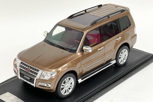 [^[փbNX 1/18 OH pWF V93 2017 ^bN uE 50MOTORHELIX 1:18 Mitsubishi Pajero V93 form 2017 in Metallic Brown limited to 50 pieces