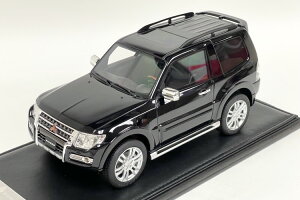 [^[փbNX 1/18 OH pWF V87 2017 OX ubN 50MOTORHELIX 1:18 Mitsubishi Pajero V87 form 2017 in Gloss Black limited to 50 pieces