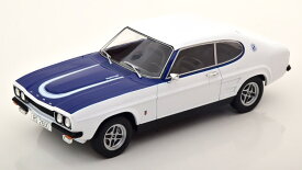 MCG 1/18 フォード カプリ MK1 RS 2600 1973 ホワイト ブルーMCG 1:18 Ford Capri MK1 RS 2600 1973 white blue