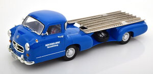 �x���N83 1/18 �����Z�f�X �����g�����X�|�[�^�[ �u���[ �����_�[ 1955 �u���[Werk83 1:18 Mercedes Renntransporter blue wonder 1955 blue