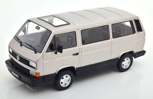 KK-SCALE 1/18 �t�H���N�X���[�Q�� T3 �}���`�o�� �}�O�i�� 1987 ���C�g�O���[���^���b�NKK-Scale 1:18 VW T3 Multivan Magnum 1987 lightgrey-metallic